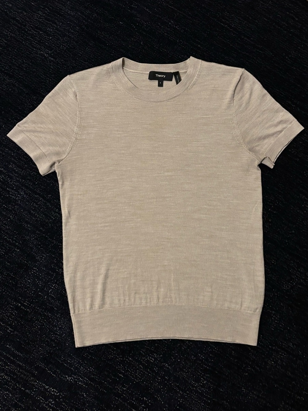 Theory Basic Tee Regal Wool